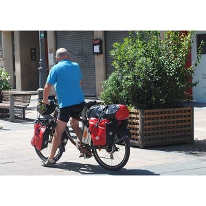 Las alforjas de bicicleta pueden servir para pasear por la ciudad