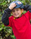 El ajuste de un casco para ciclismo infantil exige que midas el perimetro craneal de tu niño