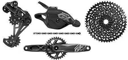 SRAM Set desgaste cassette GX Eagle XG-1275 + cadena Eagle 12