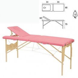 Camilla plegable madera Ecopostural C3215