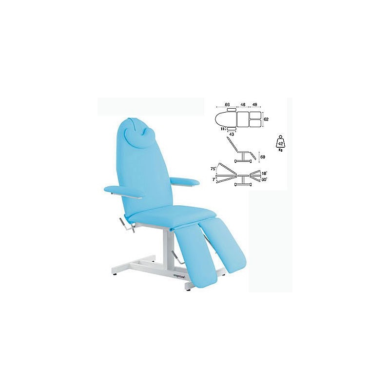 Sillón multifunción fijo para podología ECOPOSTURAL C4367