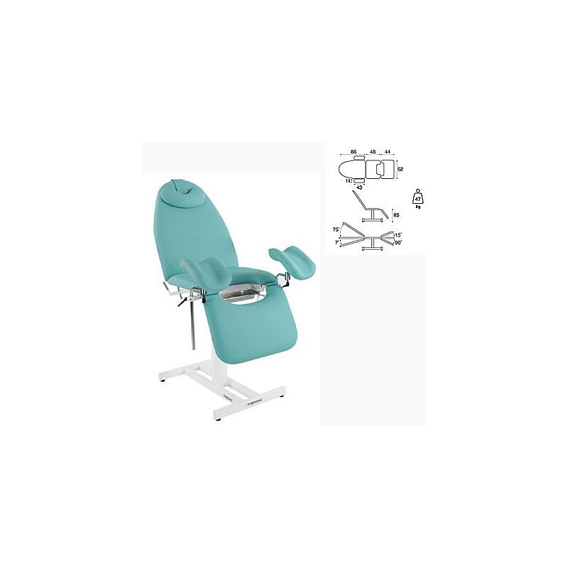 Sillón multifunción fijo para ginecología ECOPOSTURAL C4366