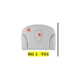 Tapizado CABEZAL tipo T01 - PARTE CENTRAL, sin los brazos