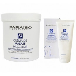 Crema masaje muscular calmante profesional Paraíso 13IB25 500/1000 ml