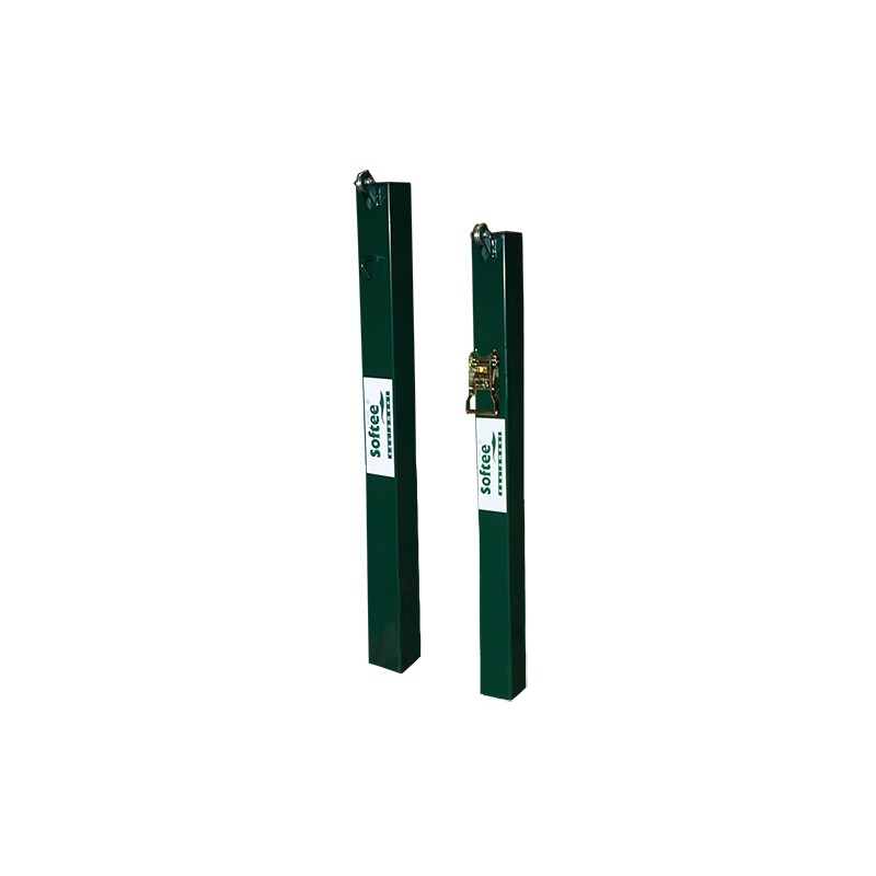 JUEGO POSTES DE PADEL FIJOS CUADRADOS 80X 80 MM JUEGO POSTES DE PADEL FIJOS CUADRADOS 80X 80 MM