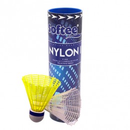 VOLANTES BADMINTON SOFTEE 'NYLON I' 6UDS