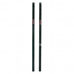 JUEGO POSTES DE VOLEIBOL METALICOS CUADRADOS 80X80 MM FIJOS