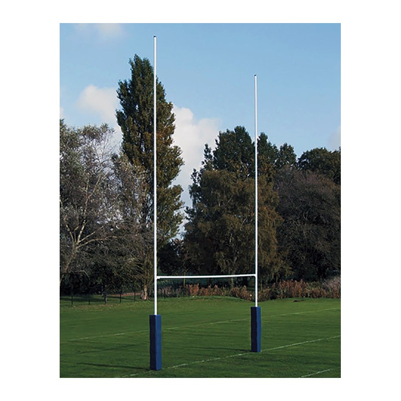 JUEGO PORTERIAS RUGBY METALICAS TUBO Ø 100