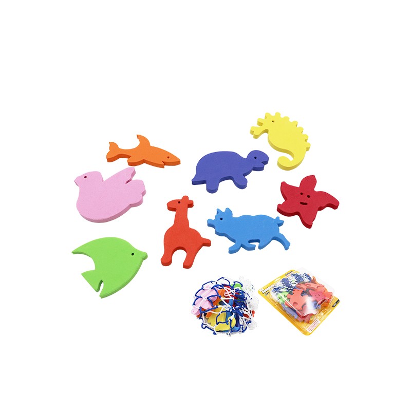 SET ANIMALES FOAM