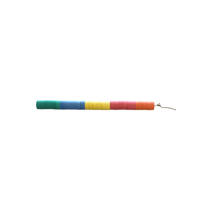 SERPIENTE MULTICOLOR PLASTAZOTE 1MT