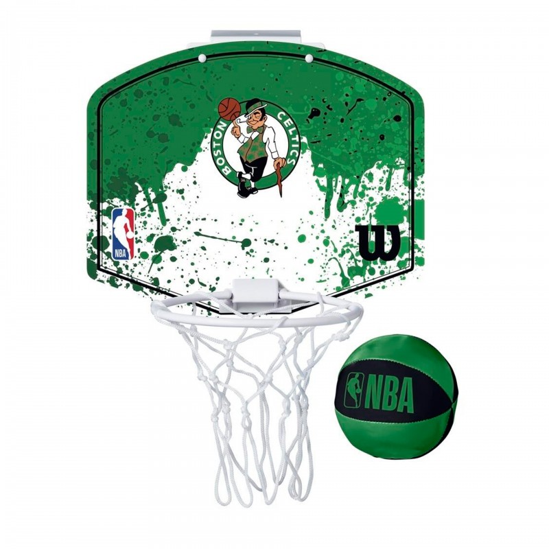 SET MINICANASTA WILSON NBA TEAM MINI HOOP CELTICS