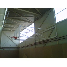 JGO CANASTAS BALONCESTO ABATIBLES VUELO 2,5 MT