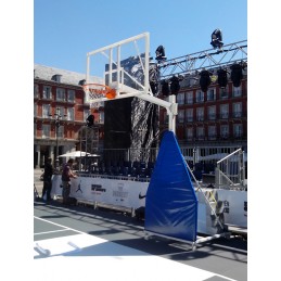 JUEGO PROTECTORES PARA CANASTAS MINIBASKET FORMA TRIANGULAR