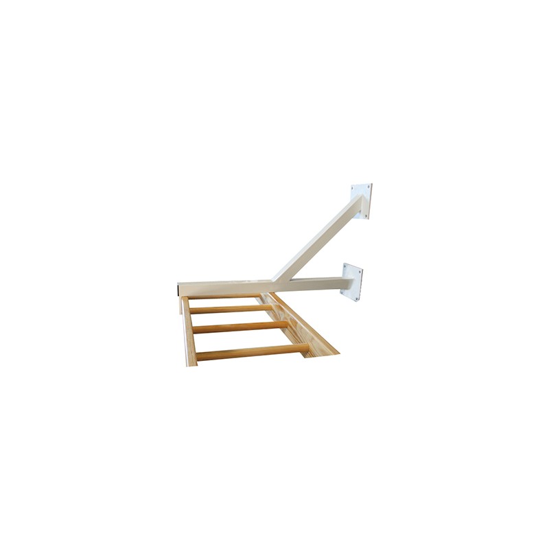 HERRAJE PARA ESCALERA HORIZONTAL -2 UDS-