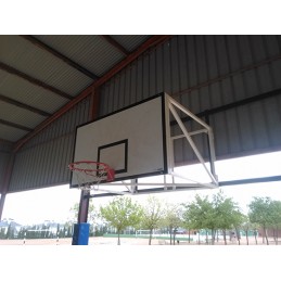JGO CANASTAS BALONCESTO ABATIBLES VUELO 1,5 MT