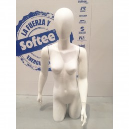 MANIQUÍ MUJER TORSO 2.0 BLANCO