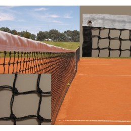 Red de tenis con cinta perimetral de PT doble de 4mm