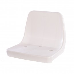 ASIENTO PVC CON RESPALDO BLANCO