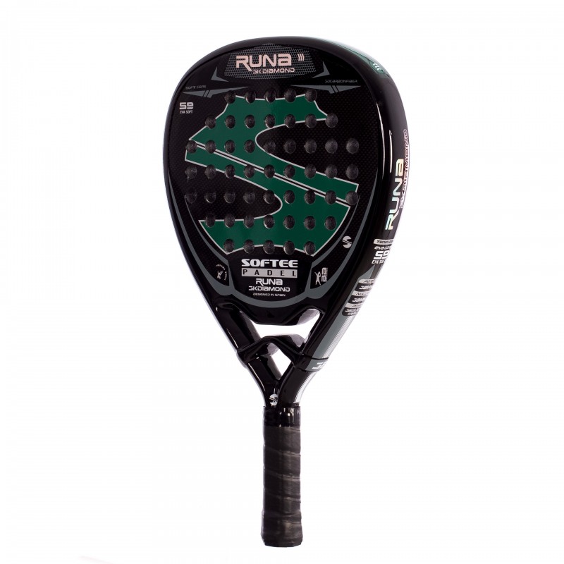 Pala padel softee runa 3k diamond green Pala padel softee runa 3k diamond green