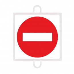 PANEL DE SEÑALIZACION TRAFICO DE PROHIBICION Nº 1 (DIRECCION CONTRARIA)