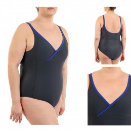 Bañador plus squba mod. 6000.100 color 394-squalo talla m