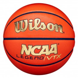 BALON BALONCESTO WILSON NCAA LEGEND VTX BSKT ORANGE/GOLD TALLA 7