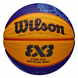 Balón baloncesto wilson fiba 3x3 oficial paris 2024