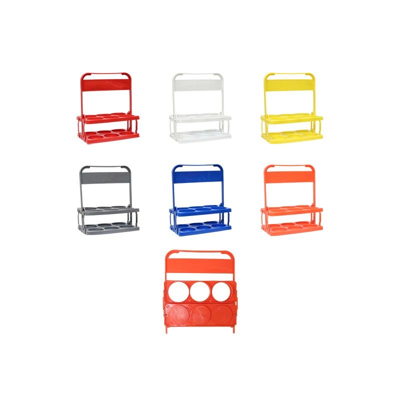 PORTABOTELLAS PVC BASIC 6UDS PORTABOTELLAS PVC BASIC 6UDS