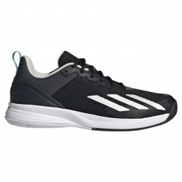 Zapatillas adidas courtflash speed negro blanco hq8482