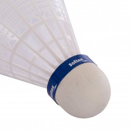 Volantes badminton softee '0.5' 6uds