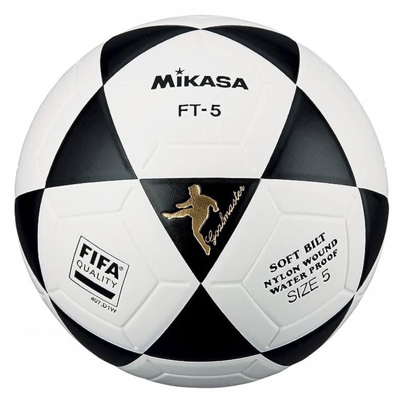 BALÓN FÚTBOL 11 MIKASA 'FT-5' CUERO SINTÉTICO TERMOSOLDADO