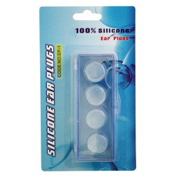 Juego 4 unidades tapones oído silicona