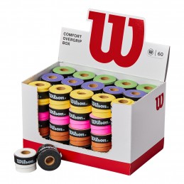 CAJA 60 OVERGRIPS WILSON COLORES