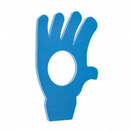 Tapiz con forma mano 3cm bicolor