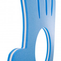 Tapiz con forma mano 3cm bicolor