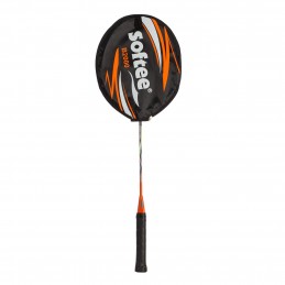 Raqueta badminton softee `b2000´ naranja