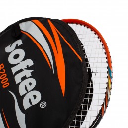 Raqueta badminton softee `b2000´ naranja