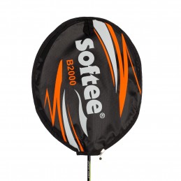 Raqueta badminton softee `b2000´ naranja