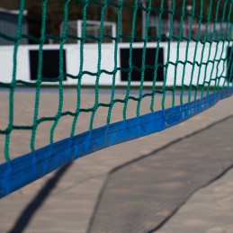 Red tennis beach
