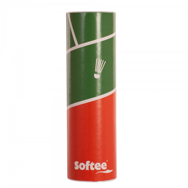Volantes bádminton softee nylon 2.5 6uds