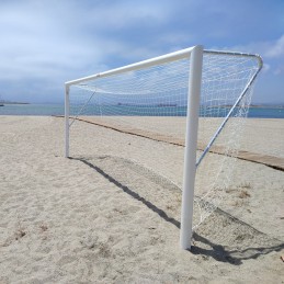 Juego porterías fútbol-playa aluminio 120x100 mm