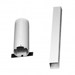 Juego porterías fútbol-playa aluminio 120x100 mm