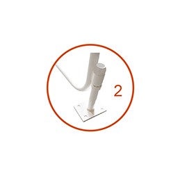 Jgo porterías f.sala/balonmano aluminio  80x80mm abatibles