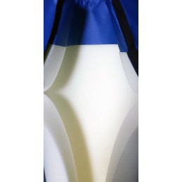 Proteccion columna cuadrada o rectangular deluxe 1 mt altura grosor 7 cm -metro lineal-