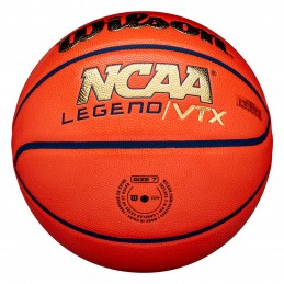 Balon baloncesto wilson ncaa legend vtx bskt orange/gold talla 7