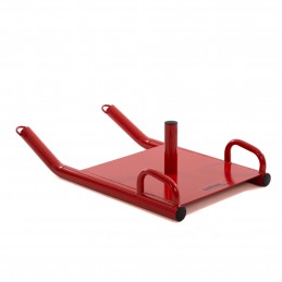 Trineo entrenamiento para discos olímpicos