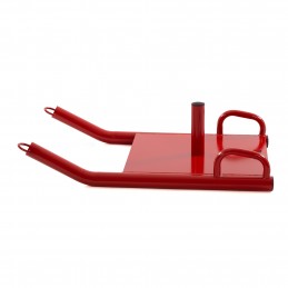 Trineo entrenamiento para discos olímpicos