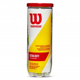 Bote 3 pelotas tenis wilson "championship xd"