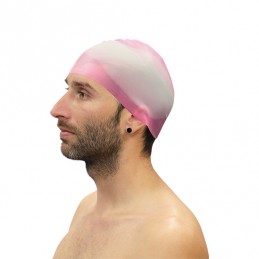 Lote 10 gorros natación silicona multicolor surtido