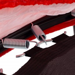 Trampolín muelles reforzados 1 mt